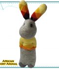 African Soxy animl - Art & craft soft toy, sock bunny soft toy